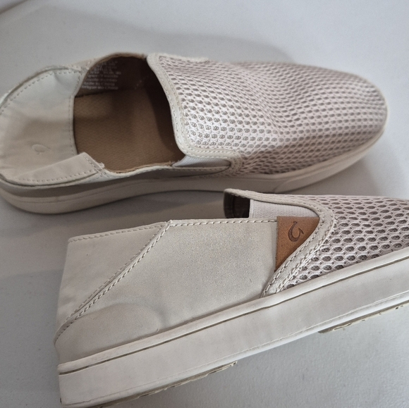 Olukai Women's Pehuea Slip-On Drop-In Heel Casual Breathable Sneaker - Size 10 - Picture 11 of 16